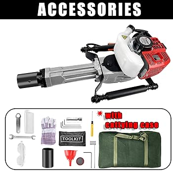 Amazon.com: JACKCHEN 52CC Gas Powered T Post Driver with